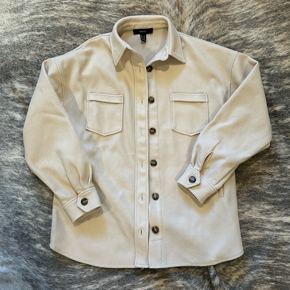 Forever 21 Oversized Jacket with pockets